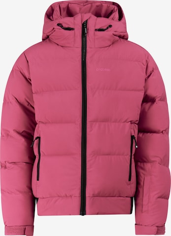 Veste de sport 'PRTELINY JR' PROTEST en rose : devant