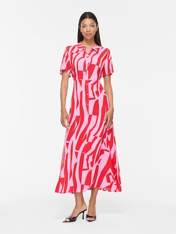 VILA Blousejurk 'VIAya' in Roze: voorkant