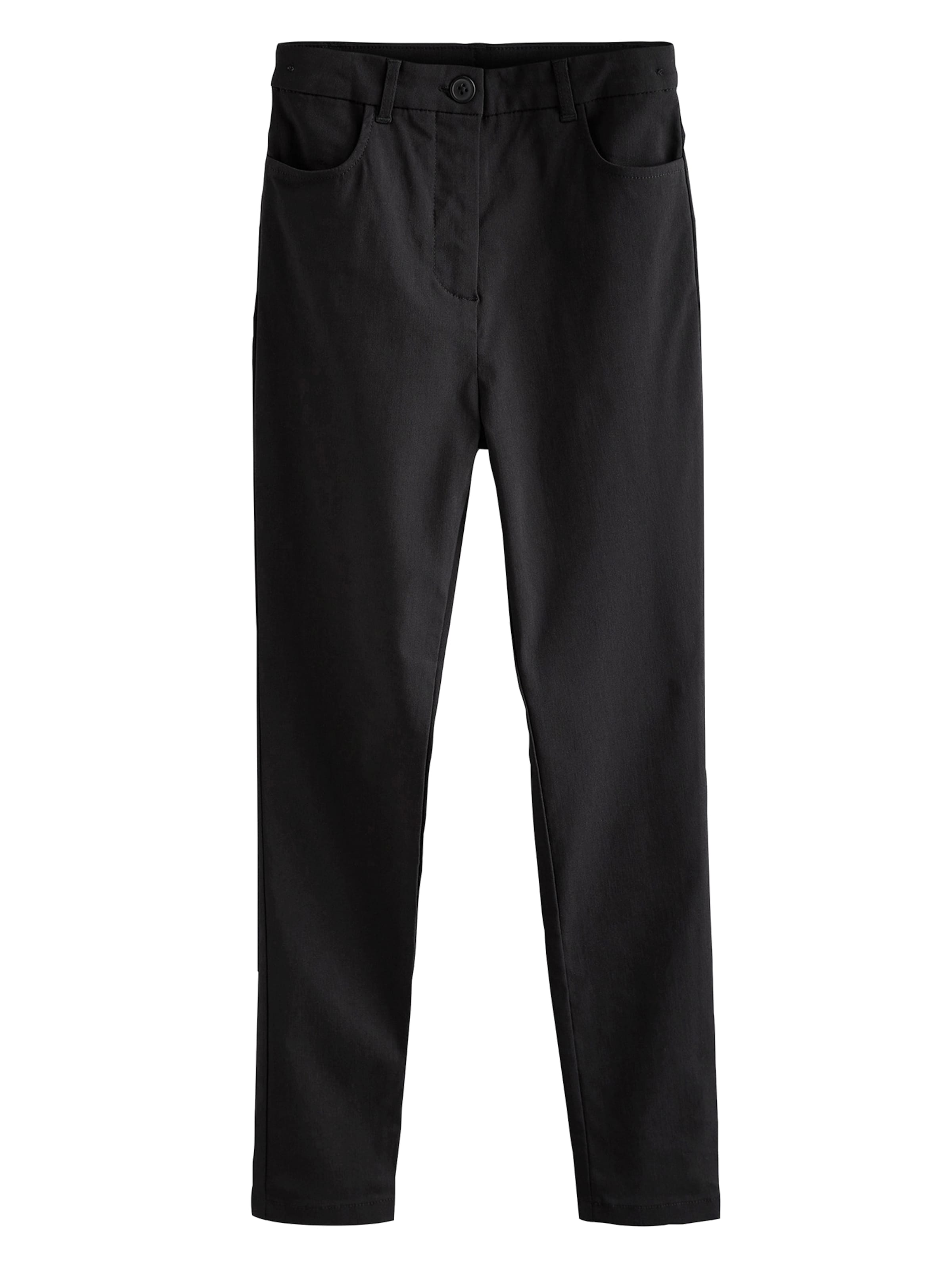 Next Skinny Fit Панталон в черно: отпред