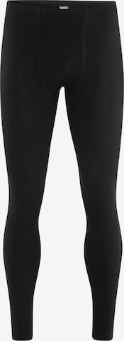 Living Crafts Lange Unterhose 'JONATHAN' in Schwarz: Vorderseite