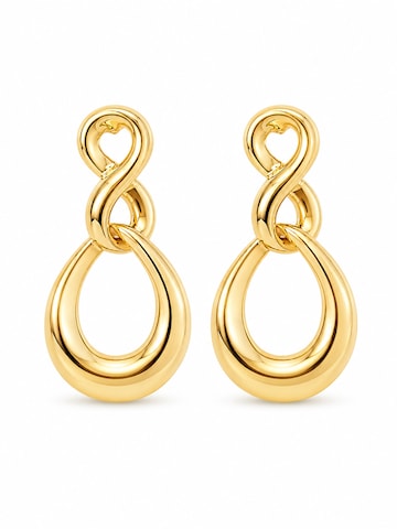 Boucles d'oreilles 'Catalina' RteRme en or : devant