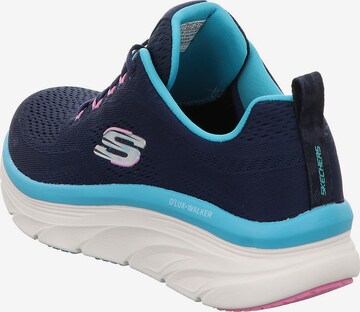 SKECHERS Sneaker 'D'lux Walker' in Blau