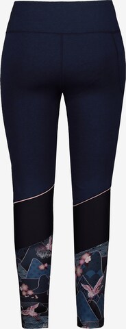 Ulla Popken Skinny Leggings in Blau