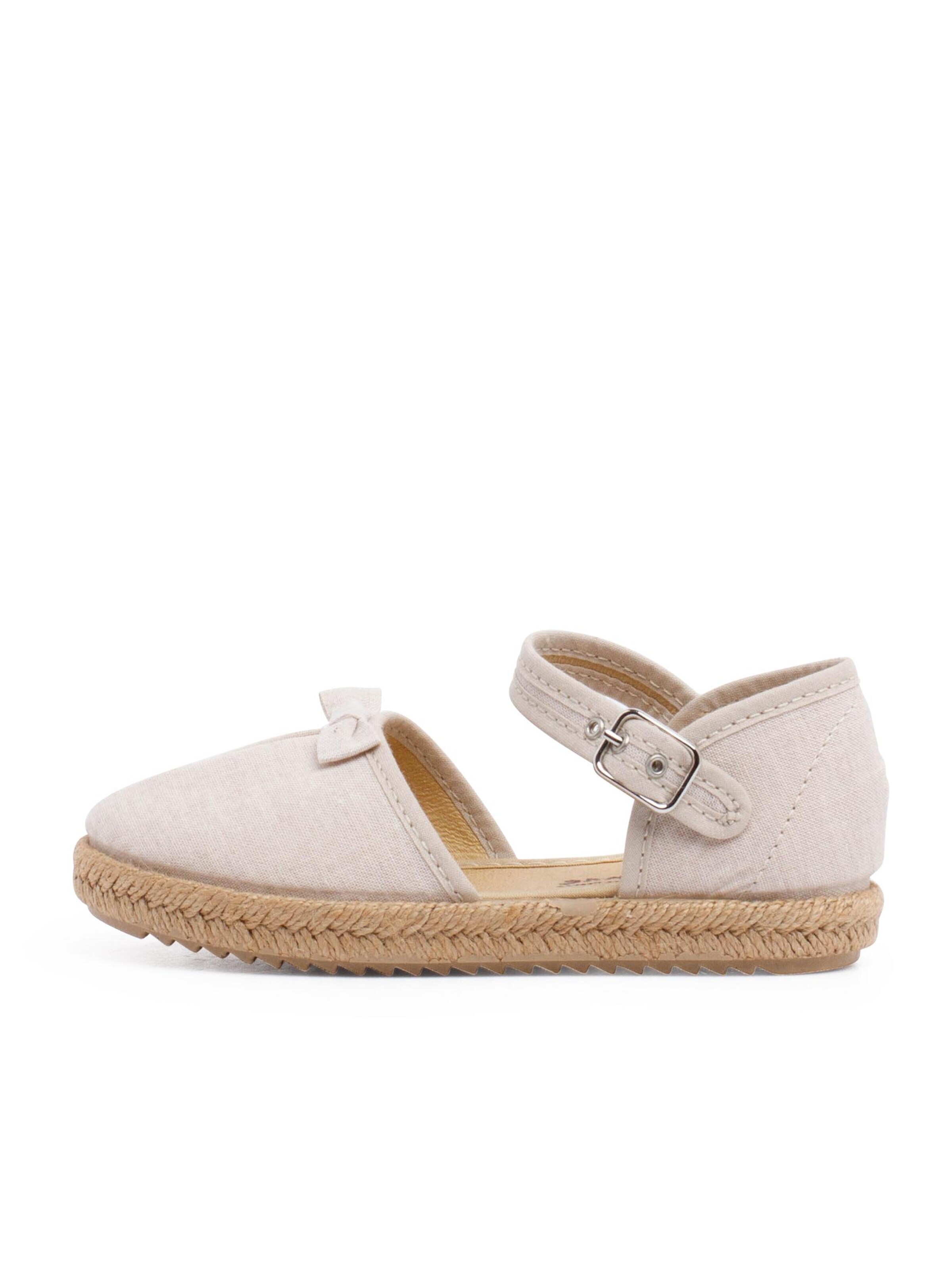 Pisamonas Sandalen in Beige: voorkant
