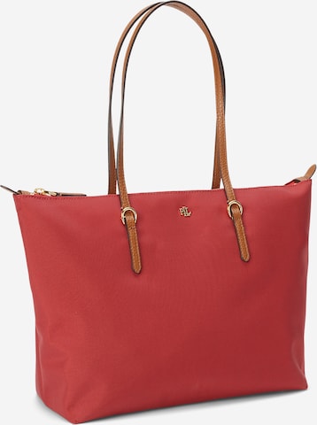 Cabas 'KEATON' Lauren Ralph Lauren en rouge : devant