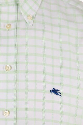 Etro Button Up Shirt in L in Green