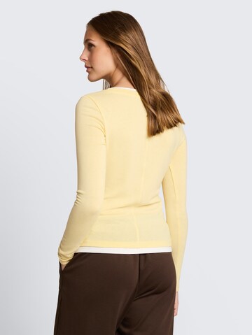 T-shirt TOM TAILOR DENIM en jaune