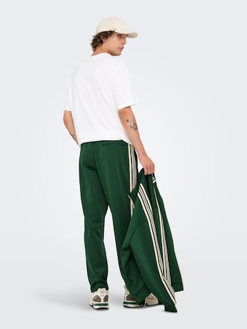 regular Pantaloni 'ONSRiber' di Only & Sons in verde