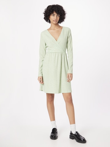 PIECES Dress in Green: front