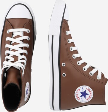 CONVERSE Hög sneaker i brun