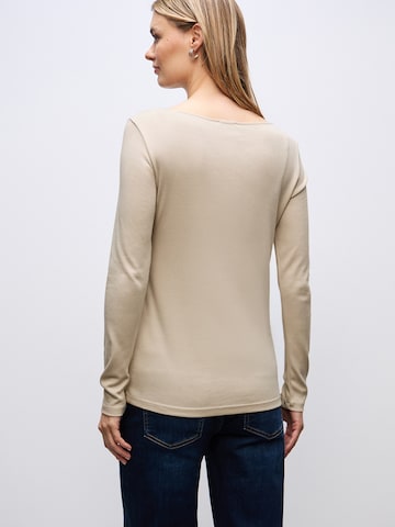 STREET ONE Shirt 'New Lanea' in Beige