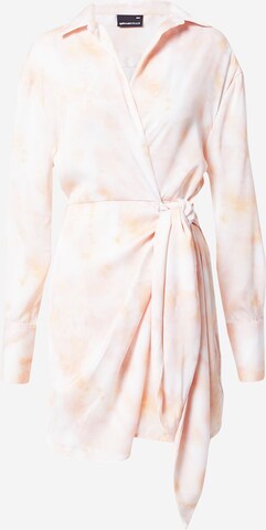 Robe-chemise 'Tara' Gina Tricot en beige : devant