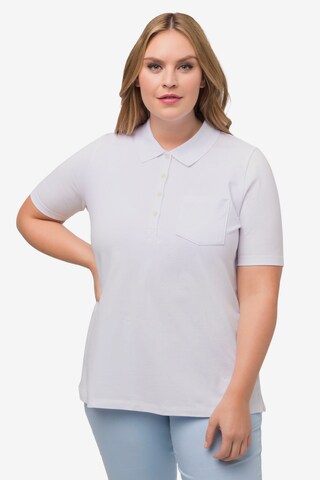 Ulla Popken Shirt in Wit: voorkant