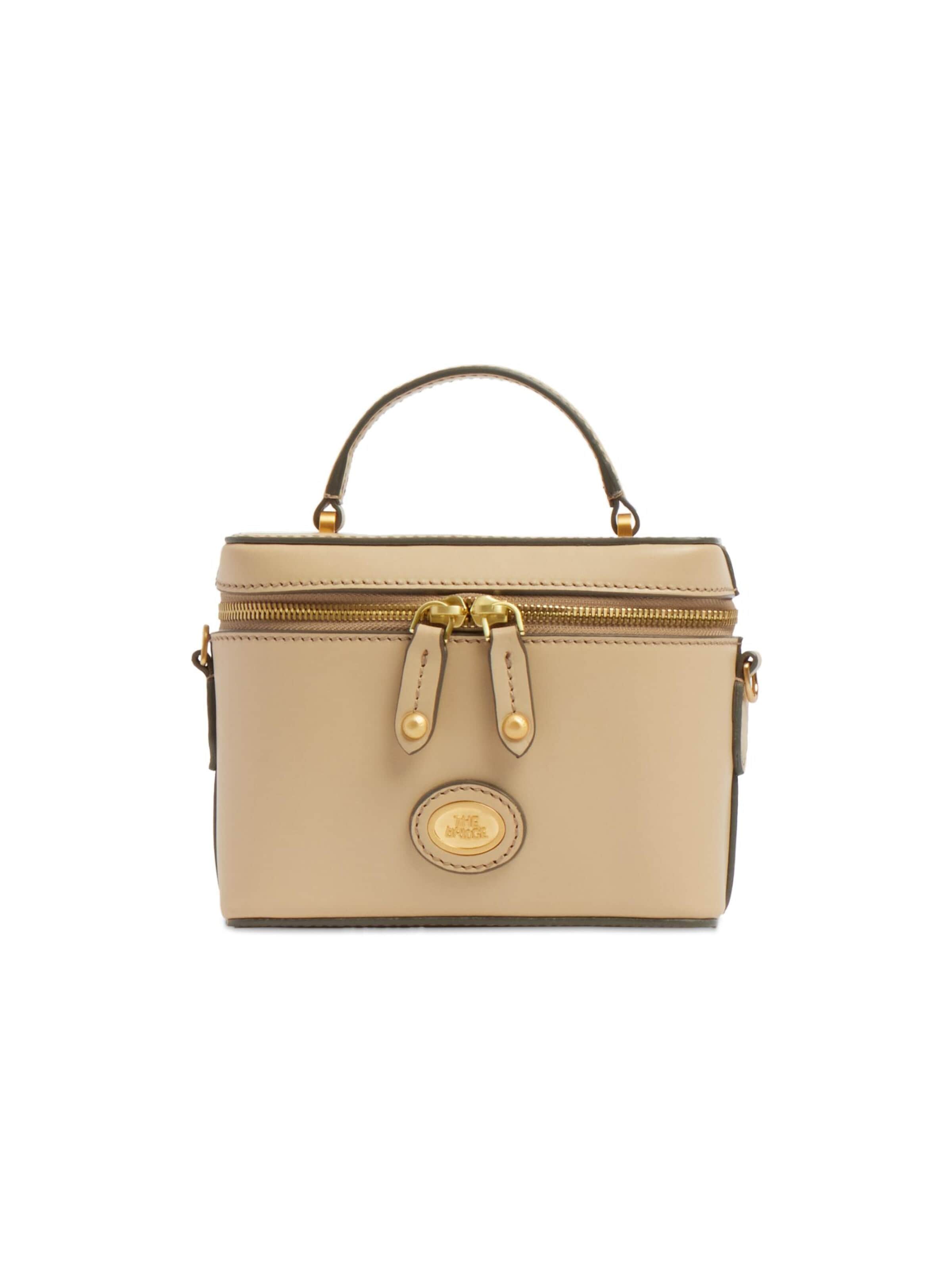 The Bridge Crossbody bag in Beige: front