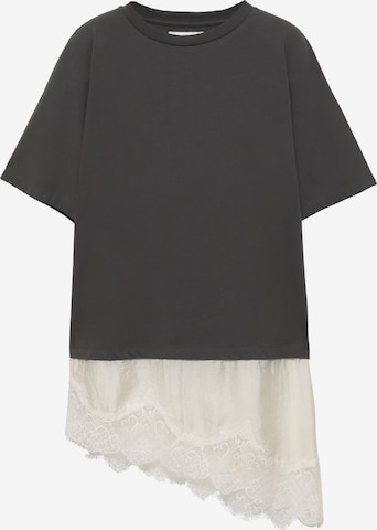 Pull&Bear Paita värissä harmaa: etupuoli