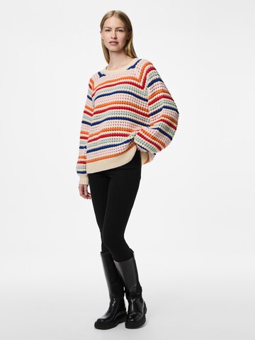 Pullover 'PCDosla' di PIECES in beige