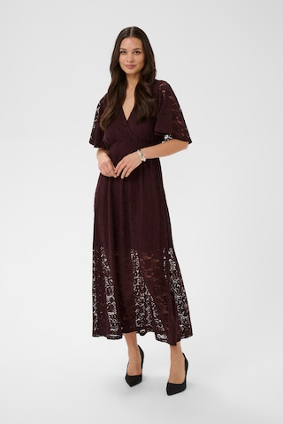 Robe 'KALouisa' Kaffe en marron : devant