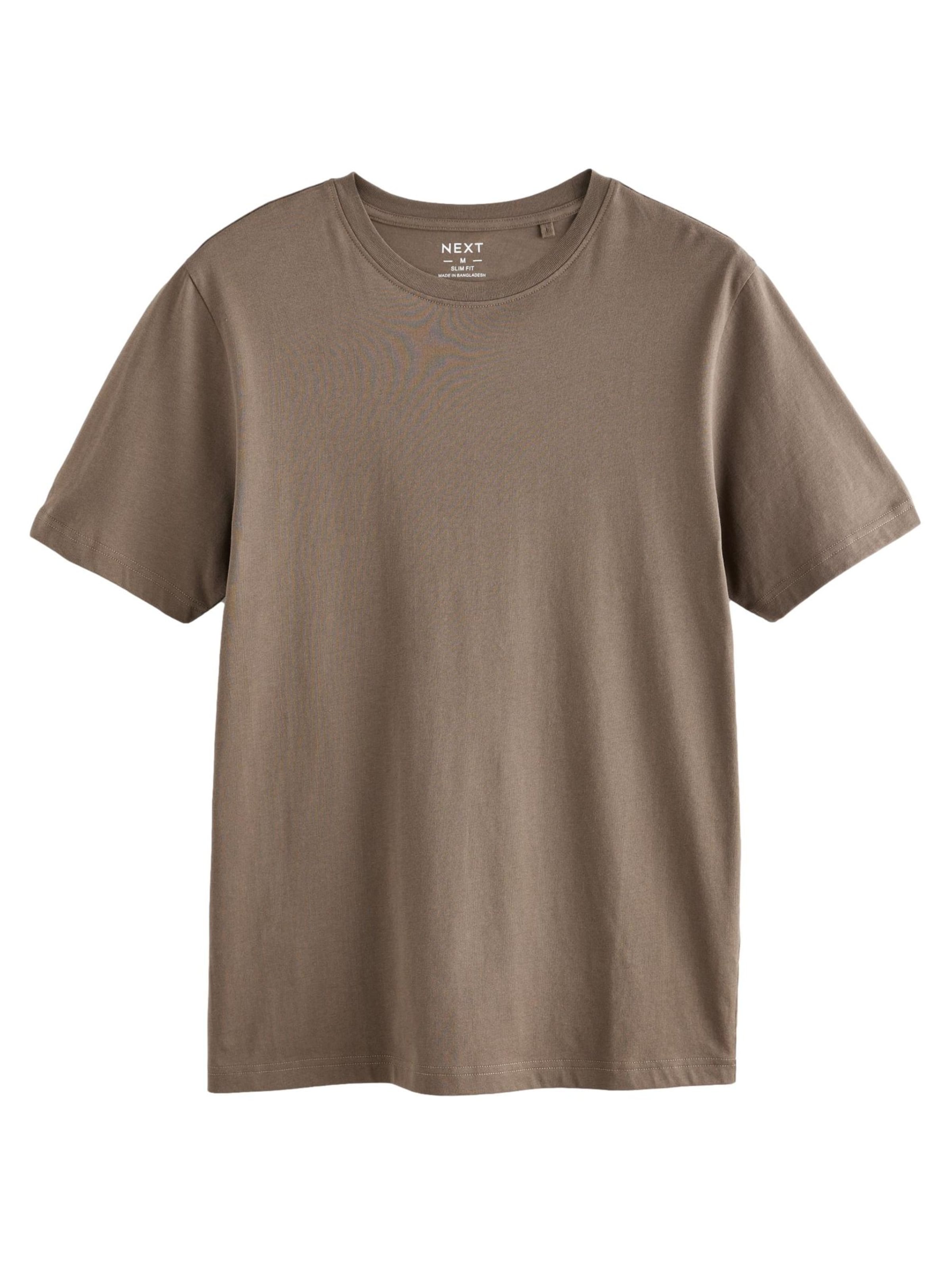 Next Футболка в Коричневый: спереди