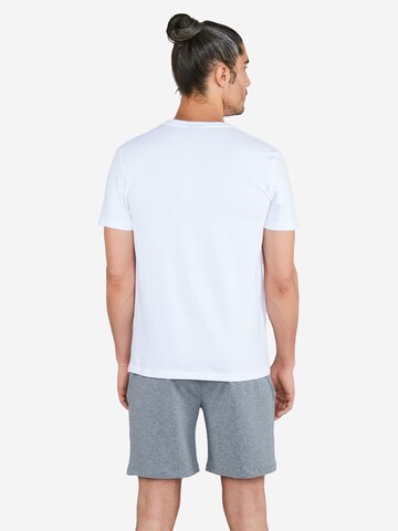JOOP! Pyjama kort 'Comfort' in Wit