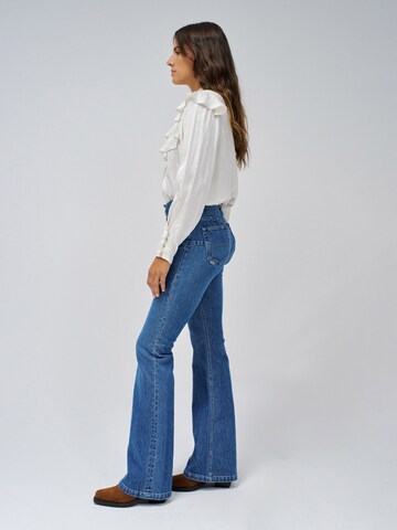 Salsa Jeans Flared Jeans 'Destiny' in Blau
