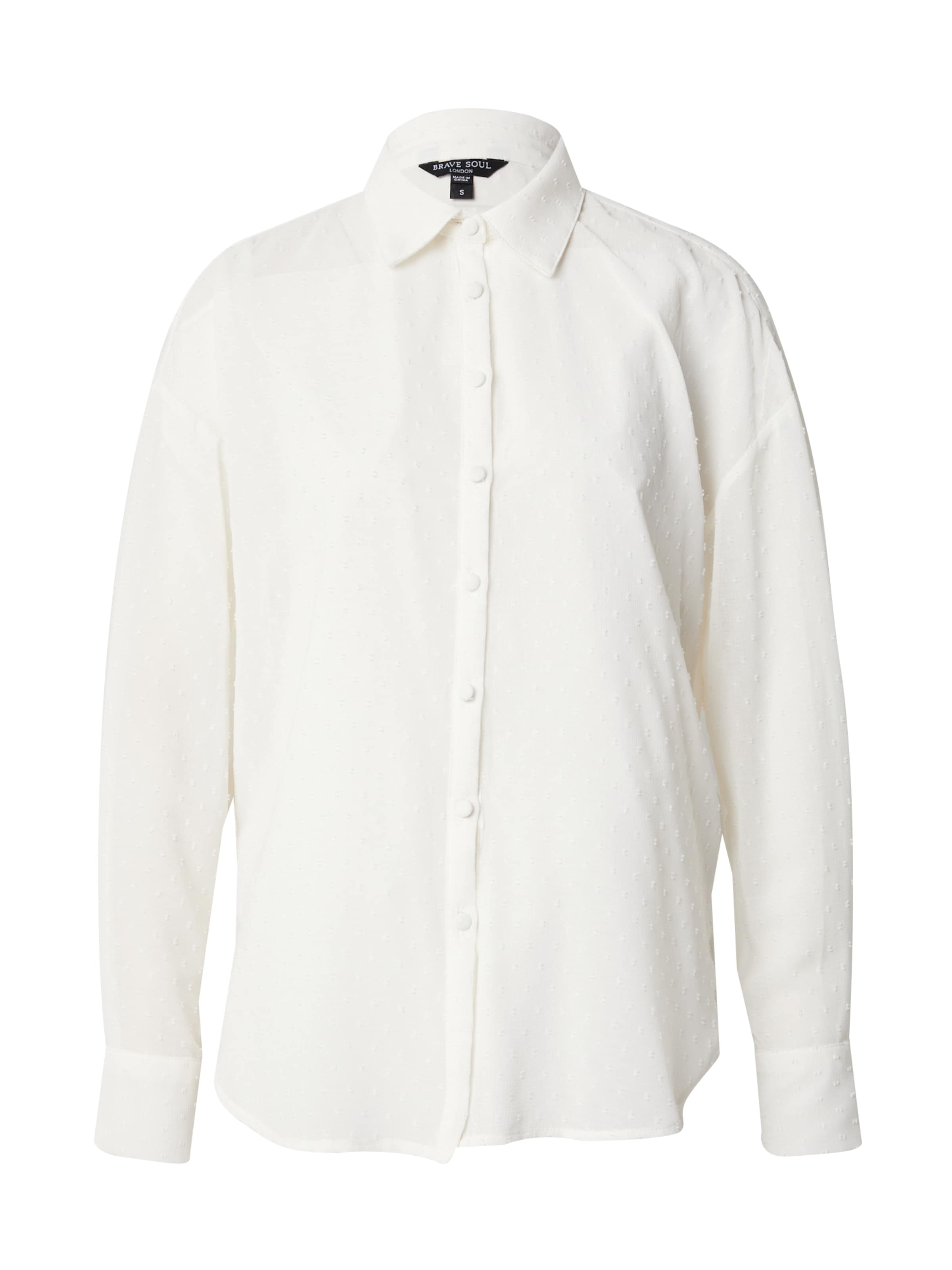 BRAVE SOUL Blouse in Beige: front