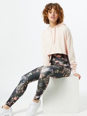 Athlecia Skinny Sportbroek 'Franzine' in Zwart