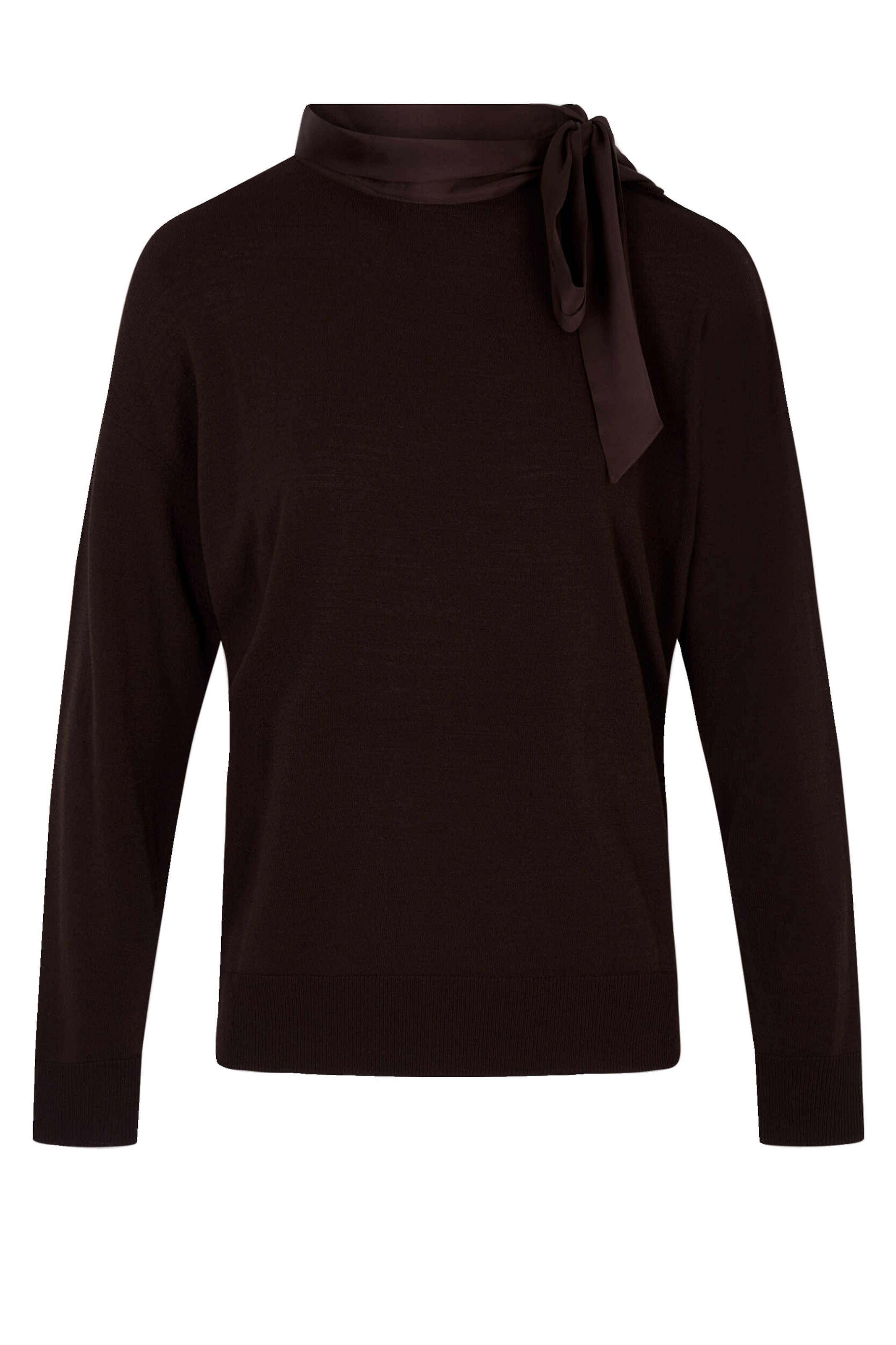 Pull-over '262-MENTON' Morgan en marron : devant