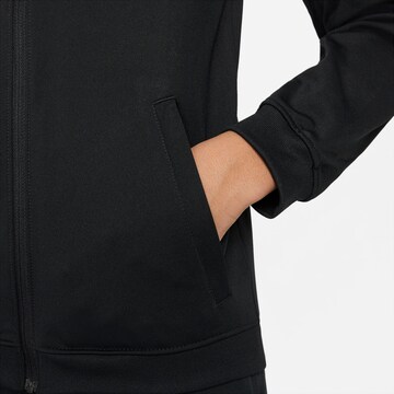 NIKE Sportsweatjacke in Schwarz