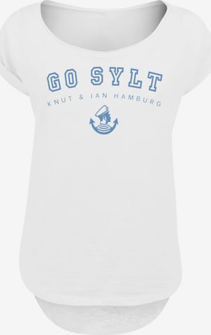 F4NT4STIC Shirt 'Go Sylt' in Weiß: predná strana