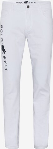 Polo Sylt Slim fit Jeans in White: front