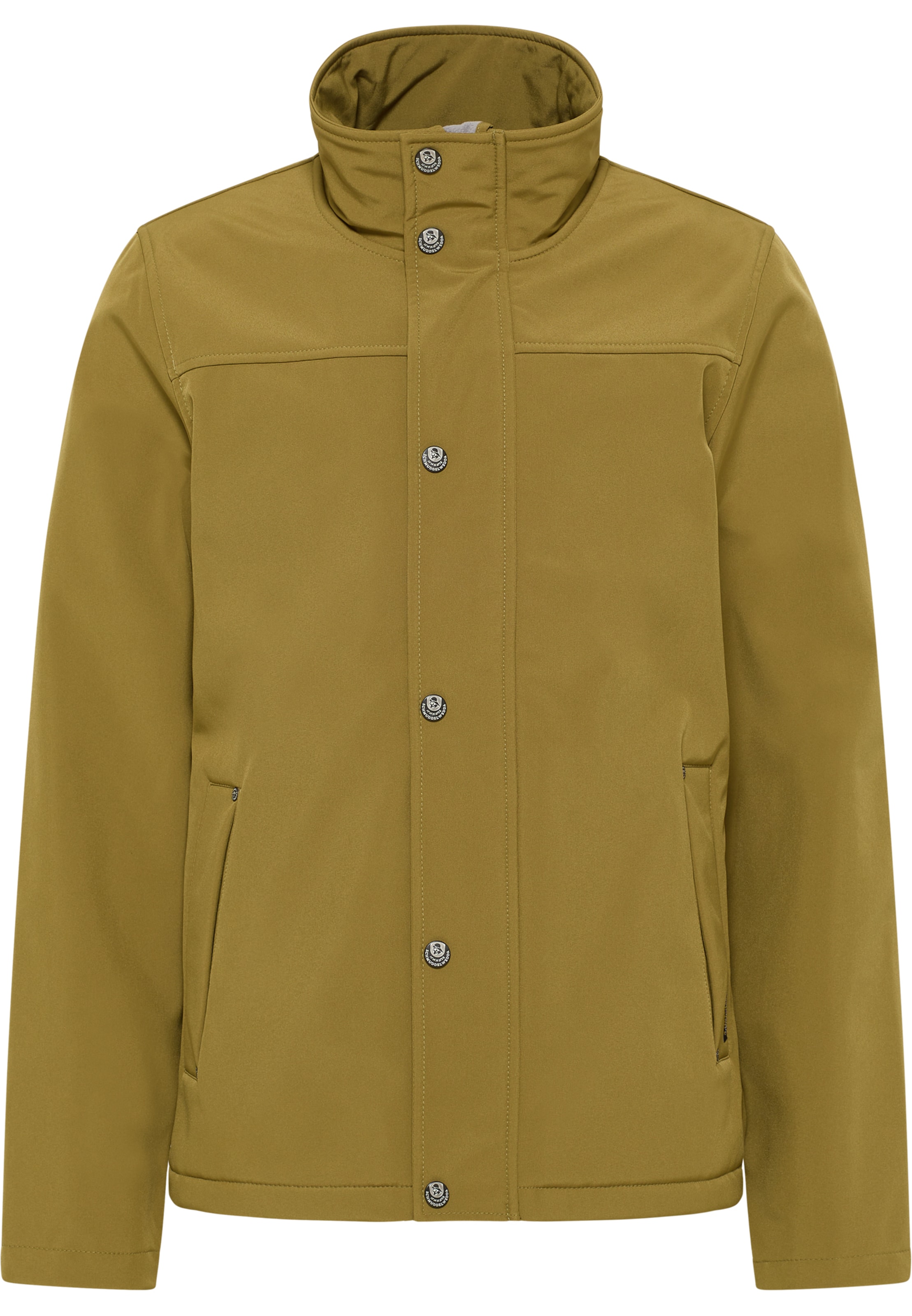 Schmuddelwedda Funkčná bunda - Zelená: predná strana