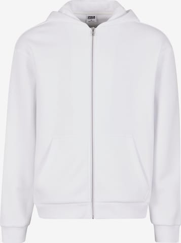 Urban Classics Collegetakki värissä valkoinen: etupuoli