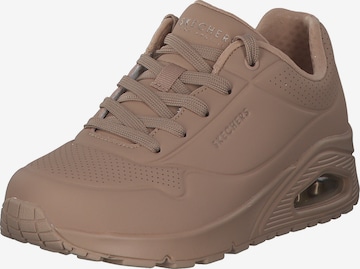 SKECHERS Ниски маратонки 'Uno Stand On Air' в бежово: отпред