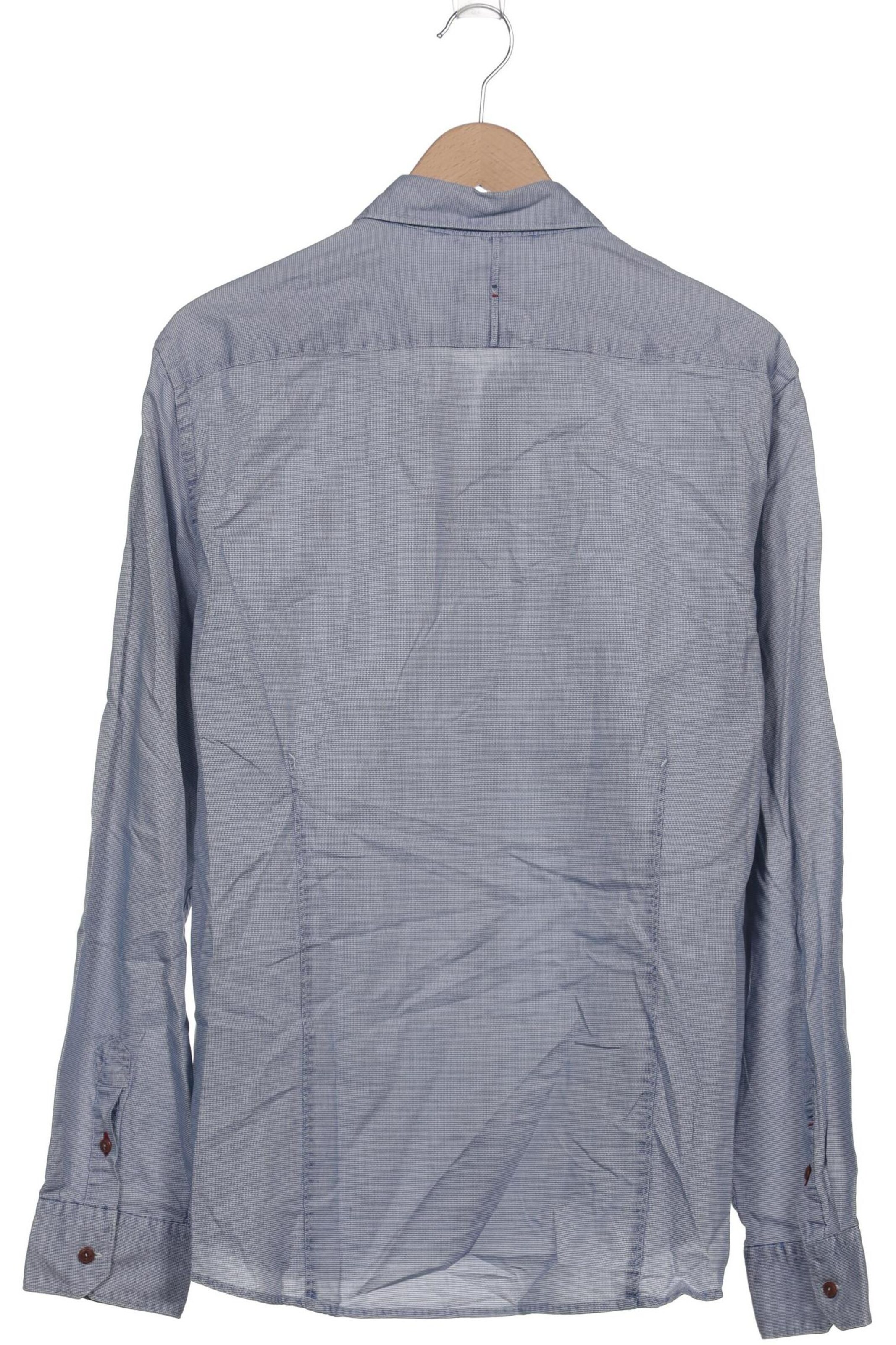 NAPAPIJRI Button Up Shirt in XXL in Blue