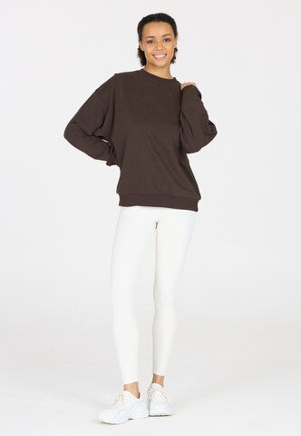 Athlecia Sports sweatshirt 'Cabell' in Brown