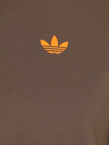 ADIDAS ORIGINALS Тениска 'ORANGE' в кафяво