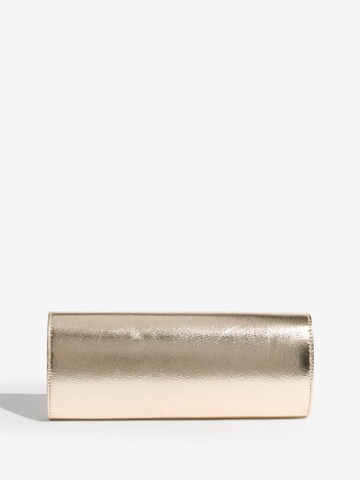 Lipsy Clutch in Gold