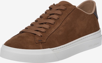 Baskets basses BALDININI en marron : devant