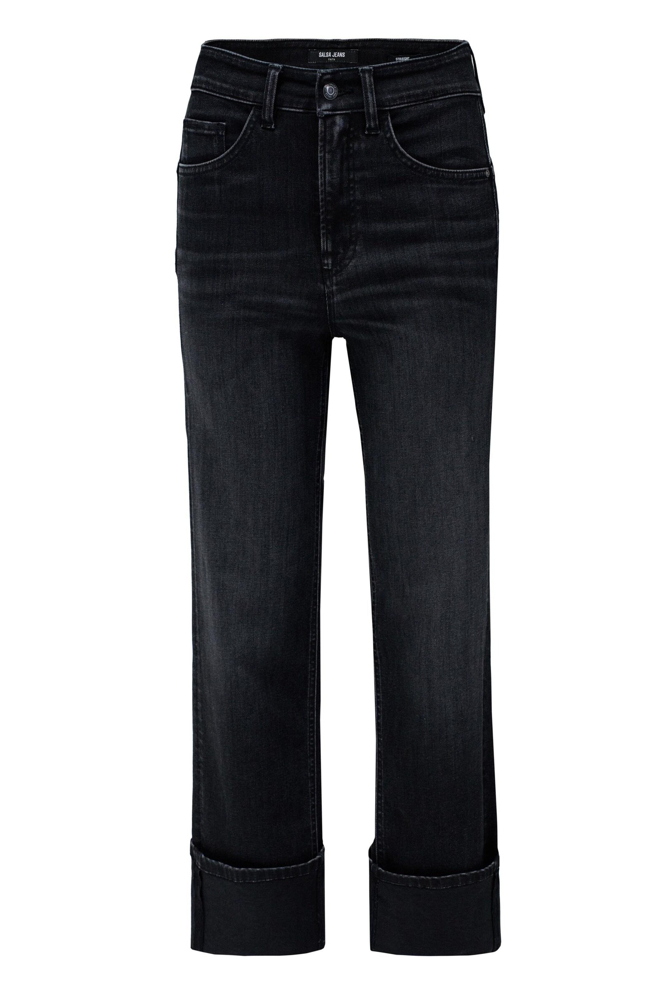 Salsa Jeans Skinny Jeans 'Faith' in Black: front