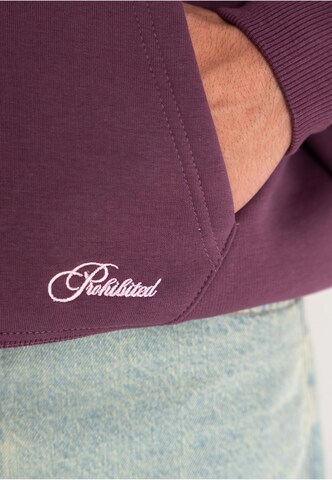 Prohibited Sweatjacke 'SoHo' in Lila