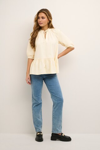 Kaffe Blouse 'Lou' in Yellow