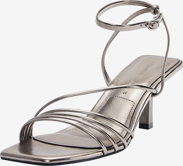 Pull&Bear Sandal i silver: framsida