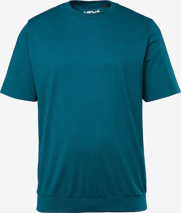 Men Plus T-Shirt in Blau: Vorderseite