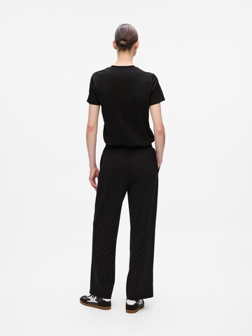 Regular Pantaloni de la Karl Lagerfeld pe negru