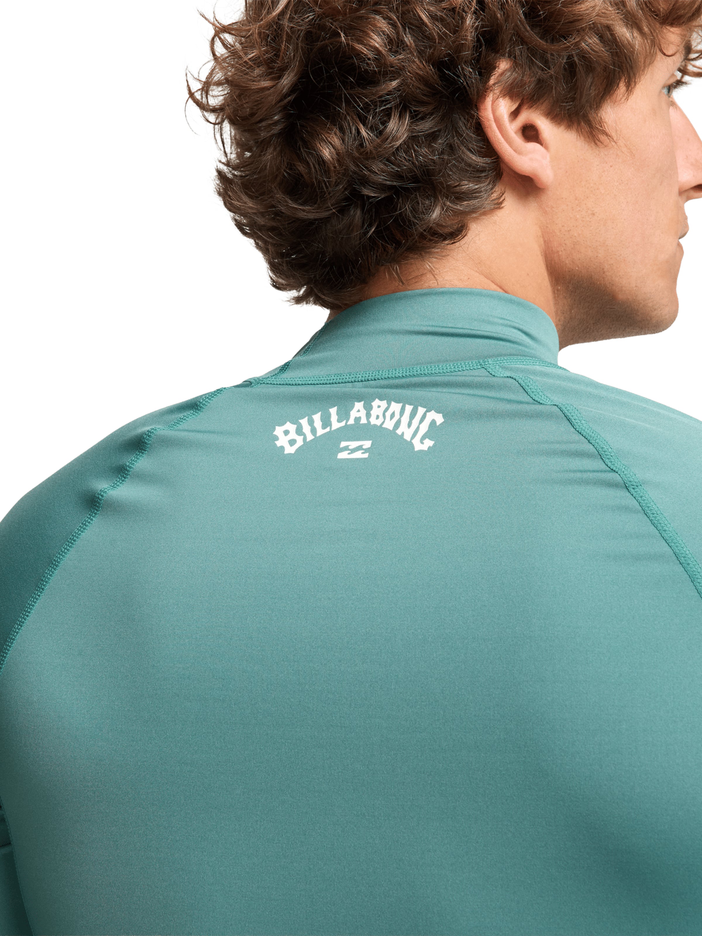 BILLABONG Performance Shirt 'Waves All Day' in Green