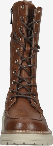 MUSTANG Lace-Up Boots in Brown