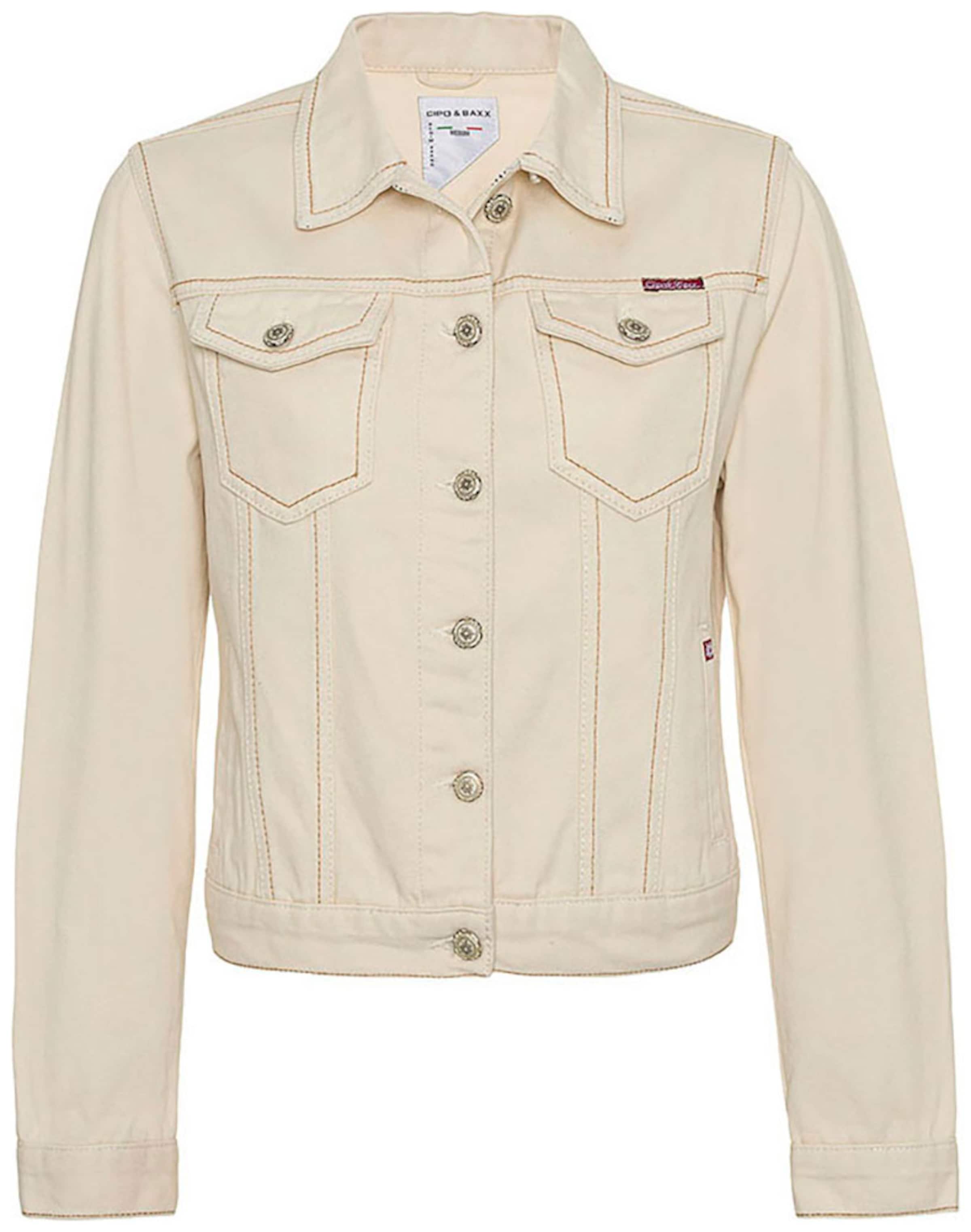 CIPO & BAXX Jacke in Beige: Vorderseite
