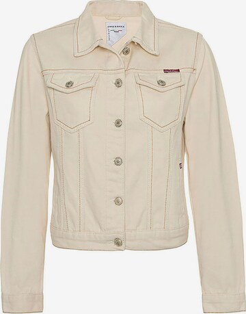 CIPO & BAXX Between-Season Jacket in Beige: front