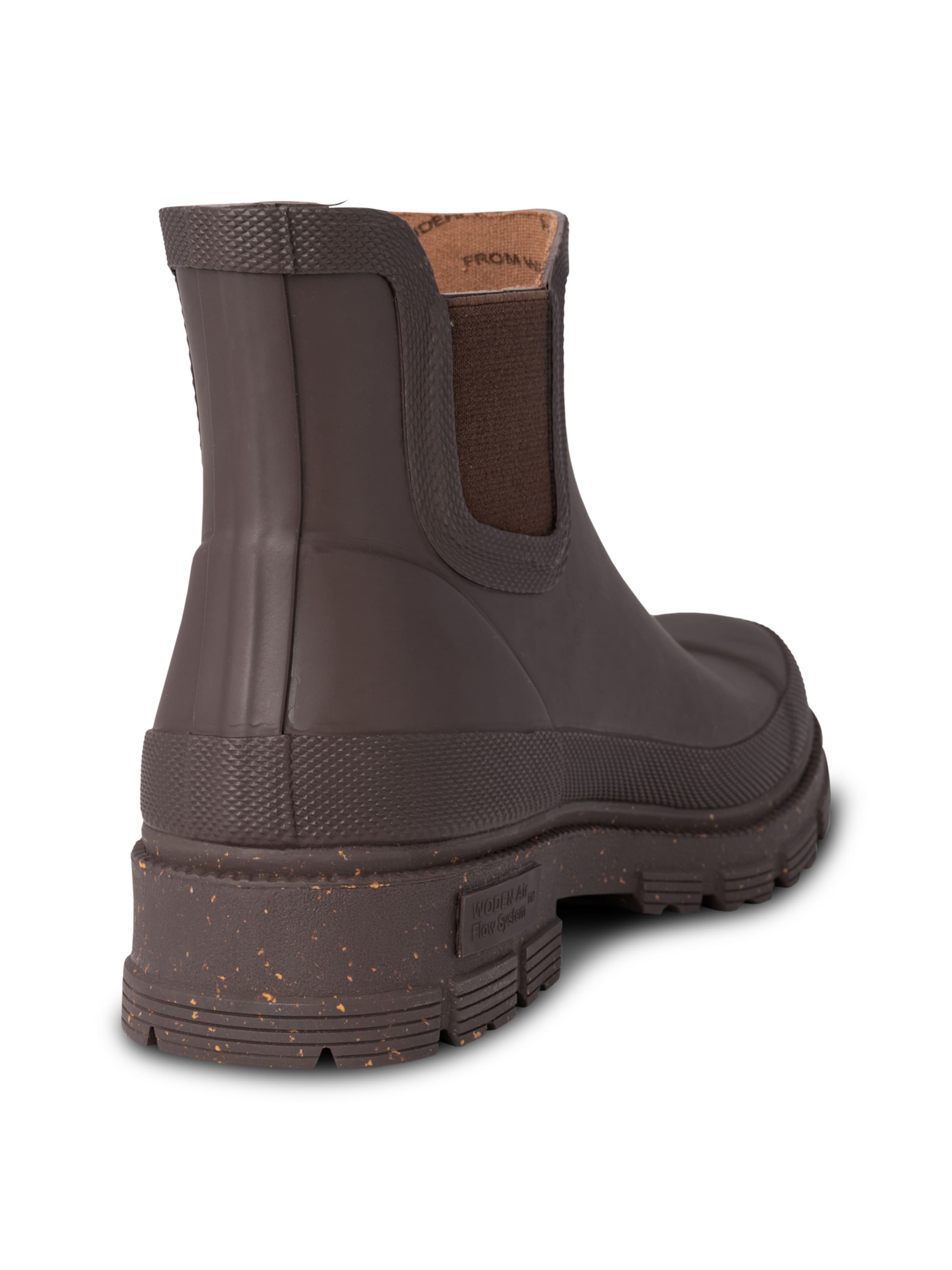 WODEN Gummistøvler i brun