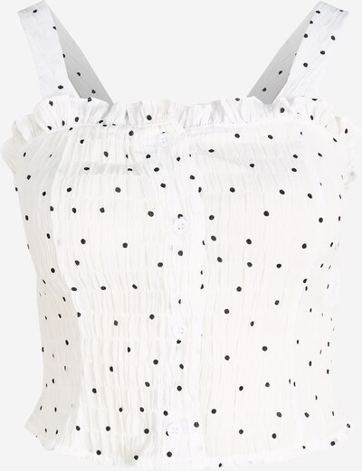 Missguided Petite Top in Black / White, Item view
